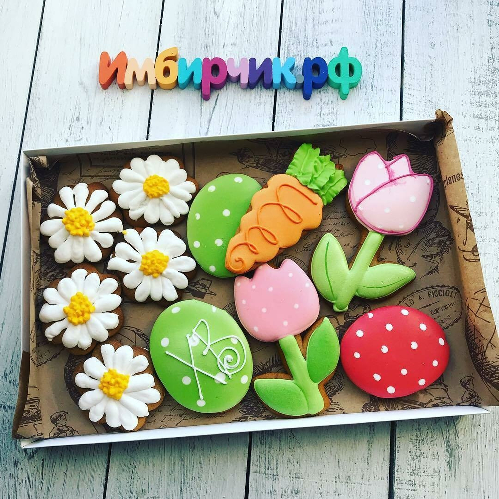 Имбирные пряники Пасха