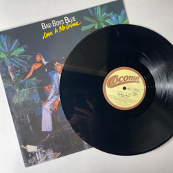 Винтажная виниловая пластинка LP Bad Boys Blue Love Is No Crime (Германия 1987)