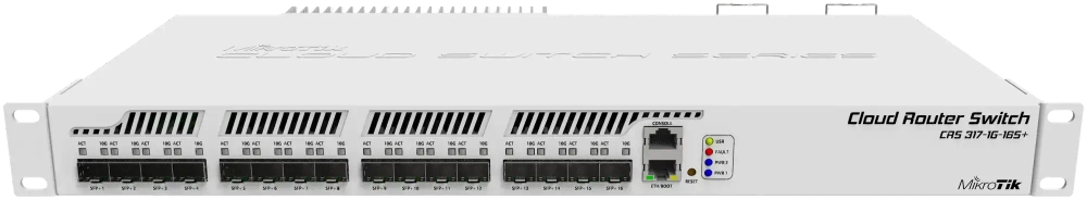 Коммутатор MikroTik CRS317-1G-16S+RM (CRS317-1G-16S+RM)