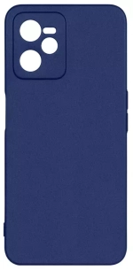 Силиконовый чехол для Realme C35 blue DF