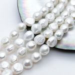 Жемчуг, размер около 8-8,8 мм, цена за 23-24 шт (1/2 нити)