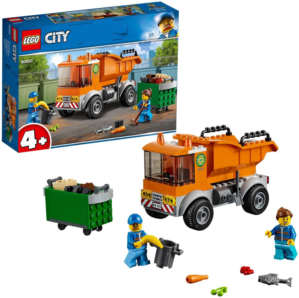 Конструктор LEGO City 60220 Мусоровоз