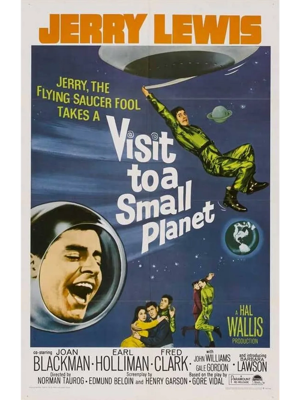 Визит на маленькую планету (1960) (DVD-R)