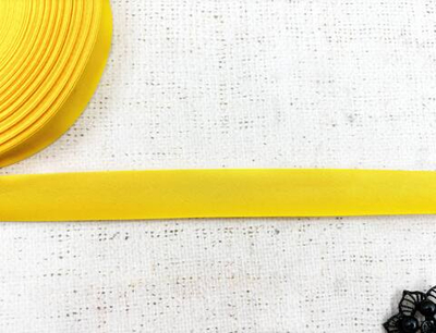 Косая бейка, ш. 2 см, жёлтый