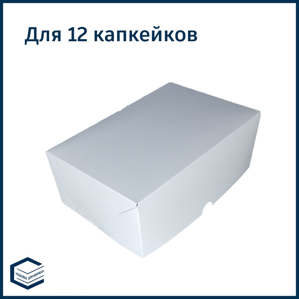 Коробка прозрачная для 4 капкейков, 170х170х100 мм.