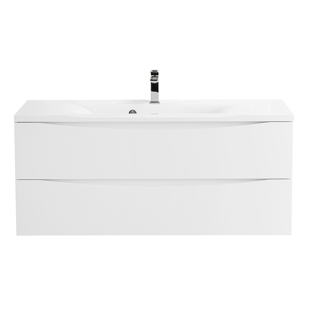 Тумба подвесная с раковиной BelBagno MARINO-1200-2C-SO-BL-P