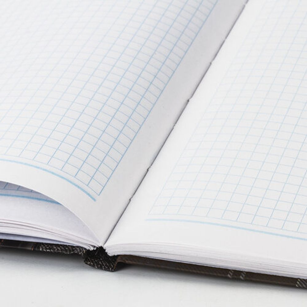 Блокнот А5 (135х206 мм), 80 л., твердый, клетка, выборочный лак, STAFF, "Мужской стиль", 111602