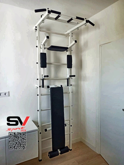 Монтаж шведской стенки Sv Sport в бетонные, кирпичные стены