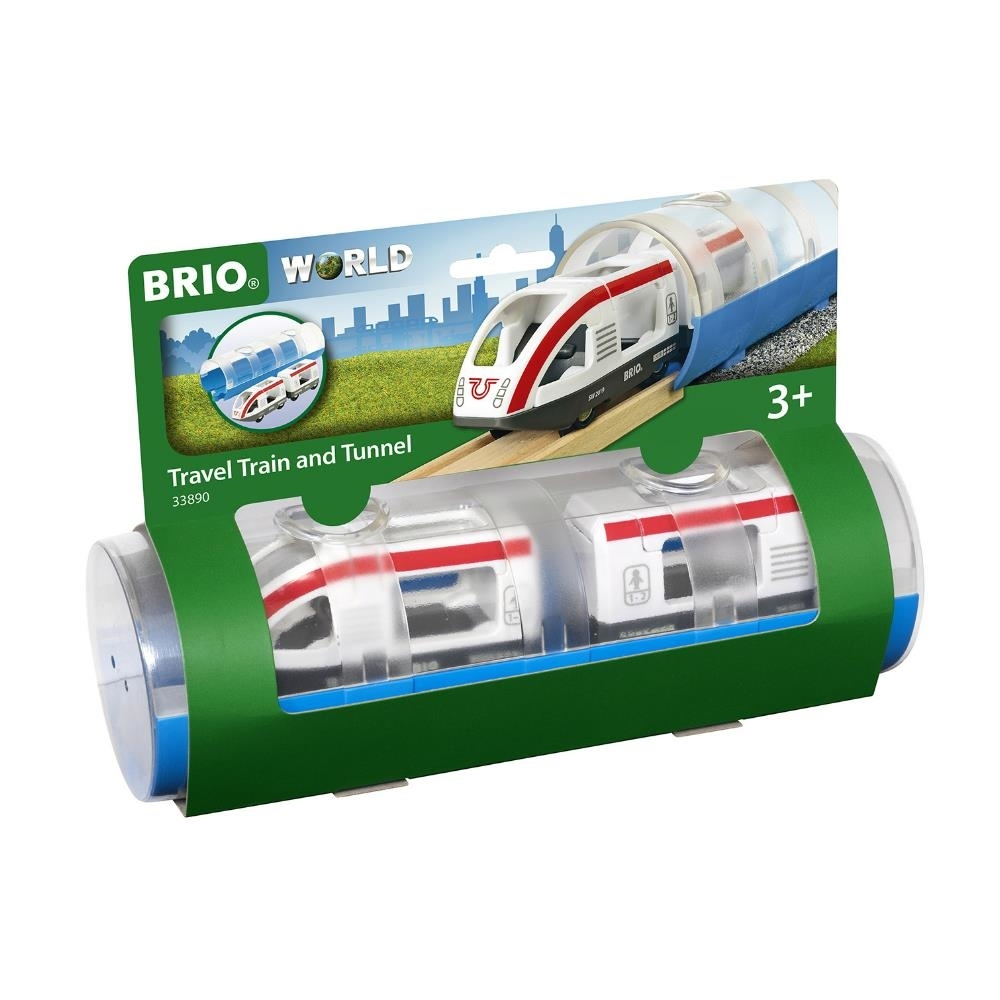 BRIO Электричка и туннель (3 элемента)