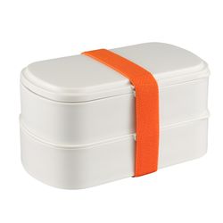 Ланч-бокс с приборами Food Time, 1 л, молочный