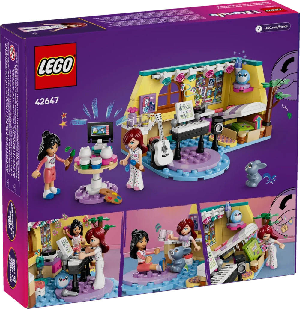 Конструктор LEGO Friends 42647 Комната Пейсли