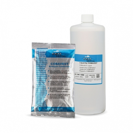 Паковка COBAVEST для бюгелей (порошок 20 кг + жидкость 3 л), Yeti