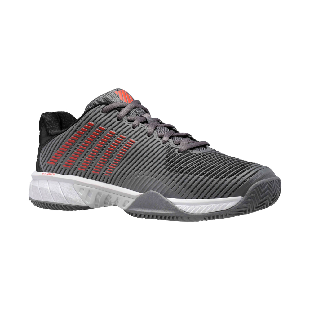 Мужские теннисные кроссовки K-Swiss Hypercourt Express 2 Clay Court Shoe Men - Grey, Orange
