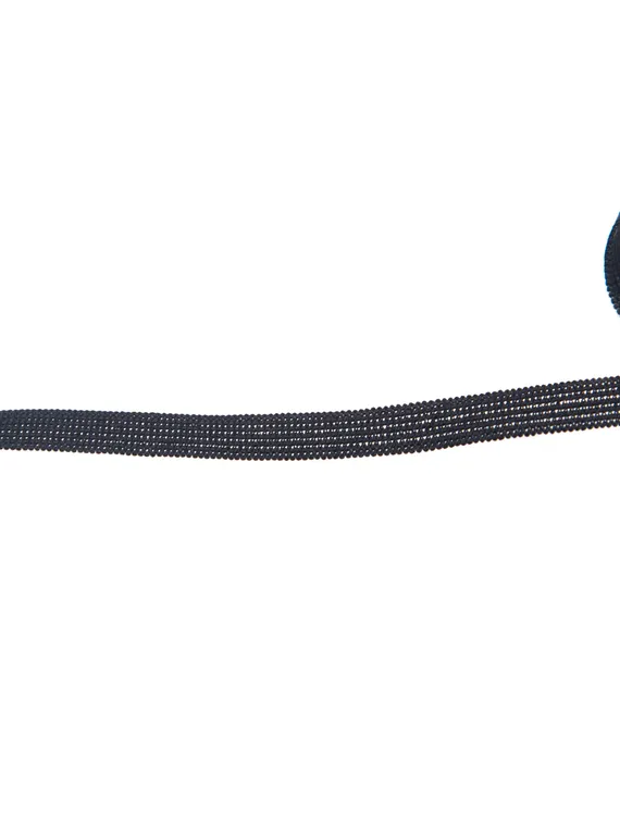 170 K-195/6 ОПТ Тесьма эластичная Lauma Fabrics, 6 мм, черный 170