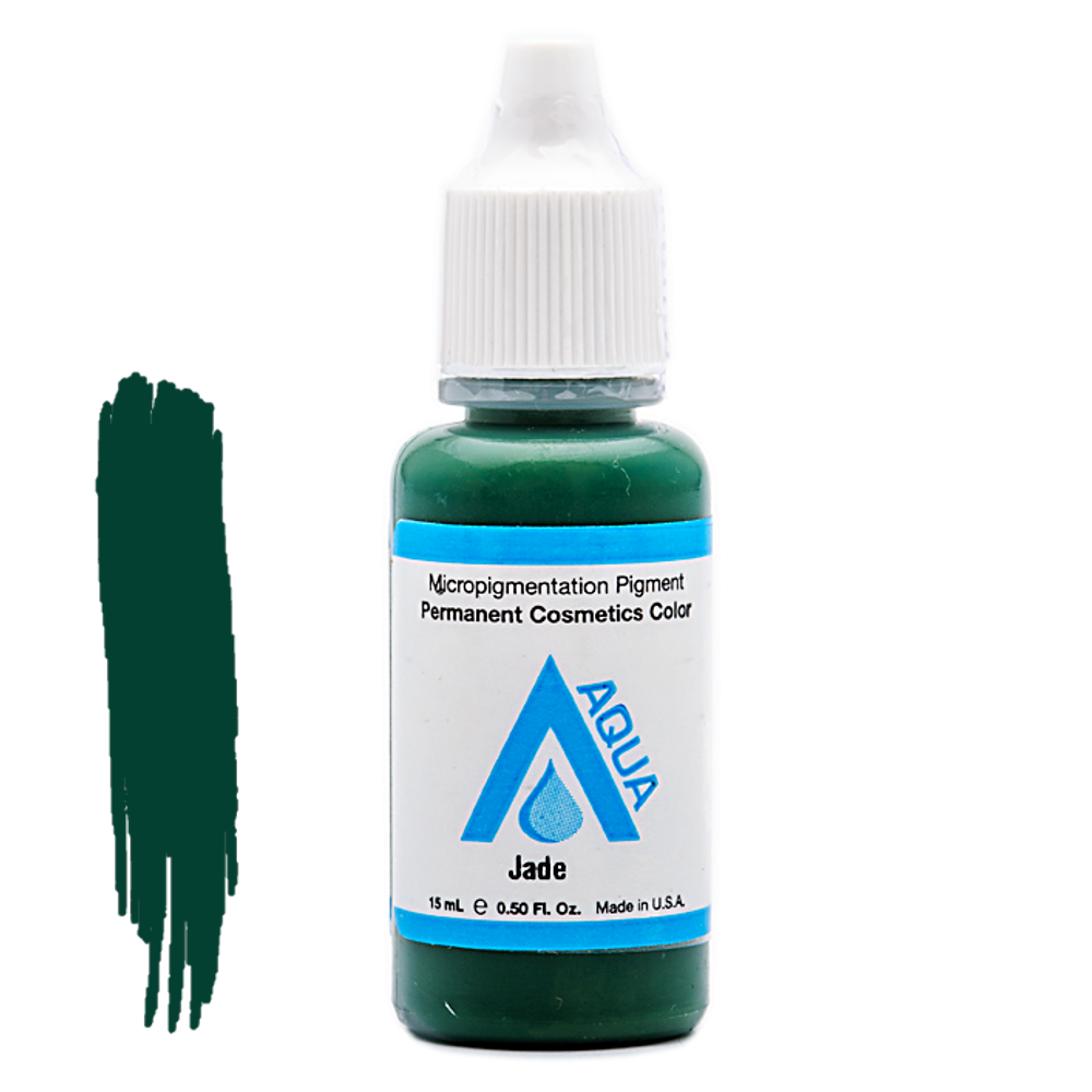 Купить пигмент для татуажа Aqua Jade, 15мл