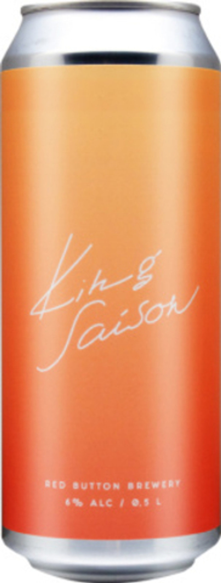 Пиво Рэд Баттон Кинг Сейзон / Red Button King Saison 0.5 - банка