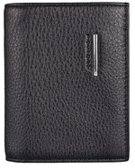 Чехол для паспорта кожаный Piquadro Black Square/Black