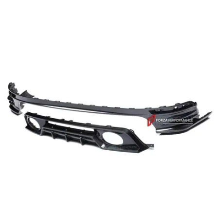 Карбоновая замена верхней части заднего диффузора для PORSCHE 911 992.2 CARRERA 2025+