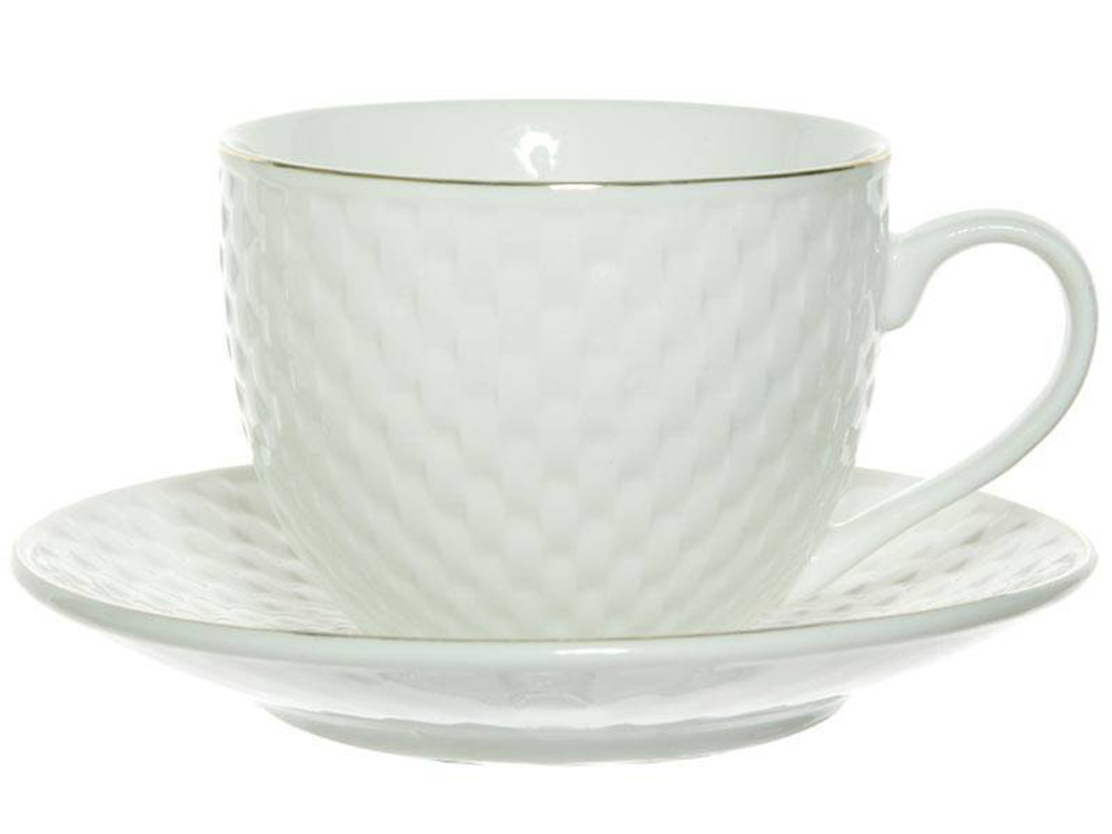 Чайный набор 12 предметов 210мл "Престиж" на подставке (71354)