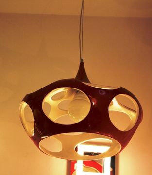 Chandelier Space time of ZERO (red)