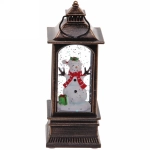 Сувенир с подсветкой Christmas «Фонарь - Весёлый Снеговик» 12,8х5,4 см (3хAG13)