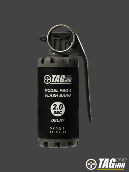 Свето-звуковая граната TAGinn FBG-4 (двухсекундная)