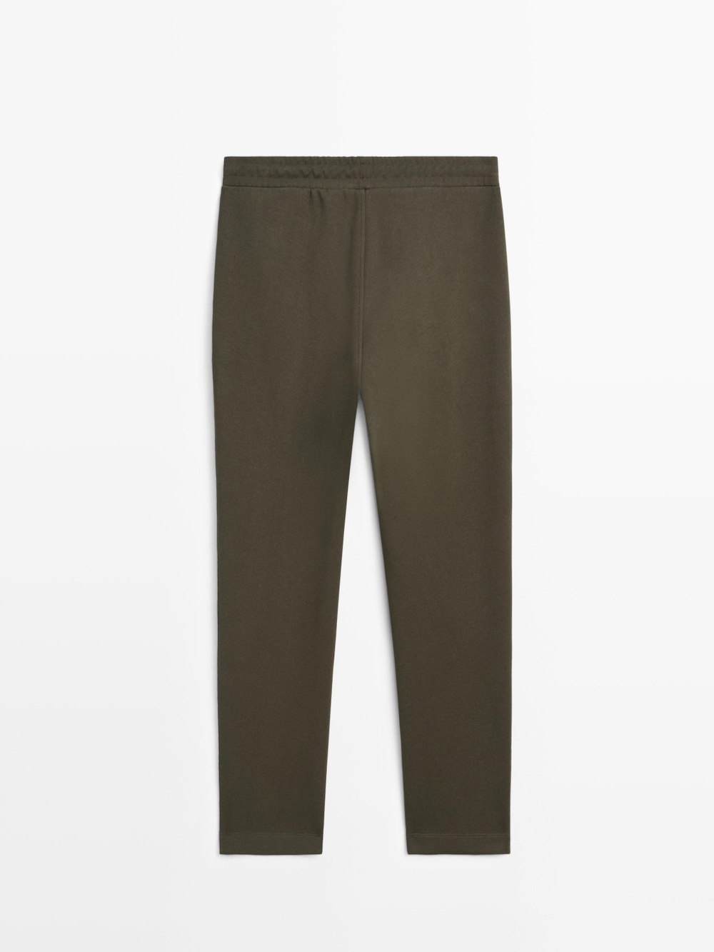 Massimo Dutti Брюки-джоггеры с эластичным поясом, хаки