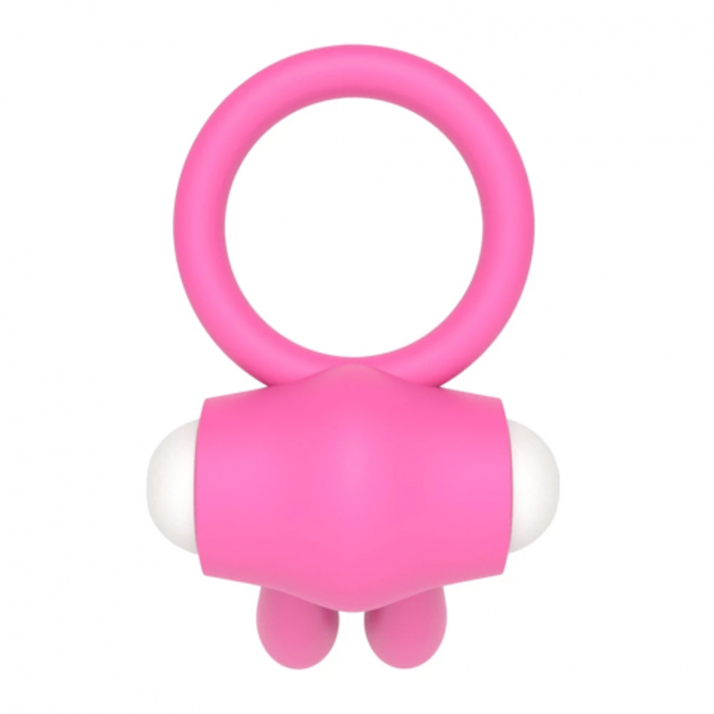 Эрекционное виброкольцо Power Rabbit clit cockring (розовое)