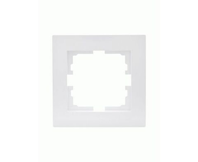 Рамка 1-местн. горизонт. VESNA черн. бархат LEZARD 742-4200-146