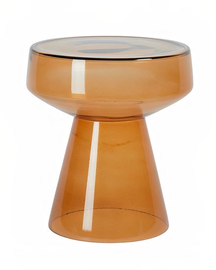 Охровый приставной столик “Флумс”