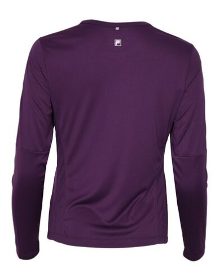 Женская теннисная футболка с длинным рукавом Fila Longsleeve Corina - tattoo