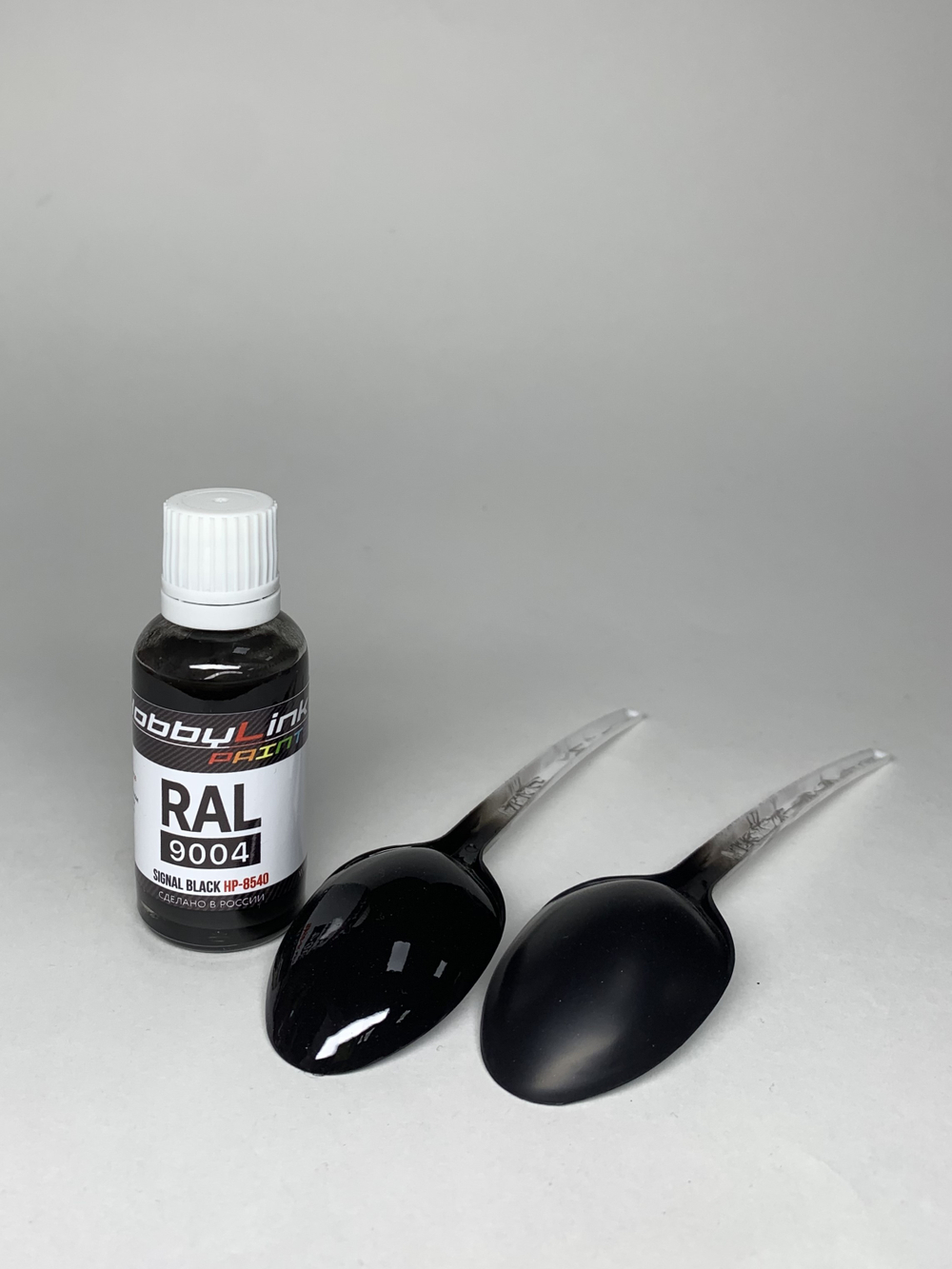 Краска лаковая HobbyLink RAL-9004 Сигнальный Черный RL-9004