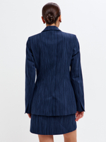 Жакет Скарлет из фактурного денима