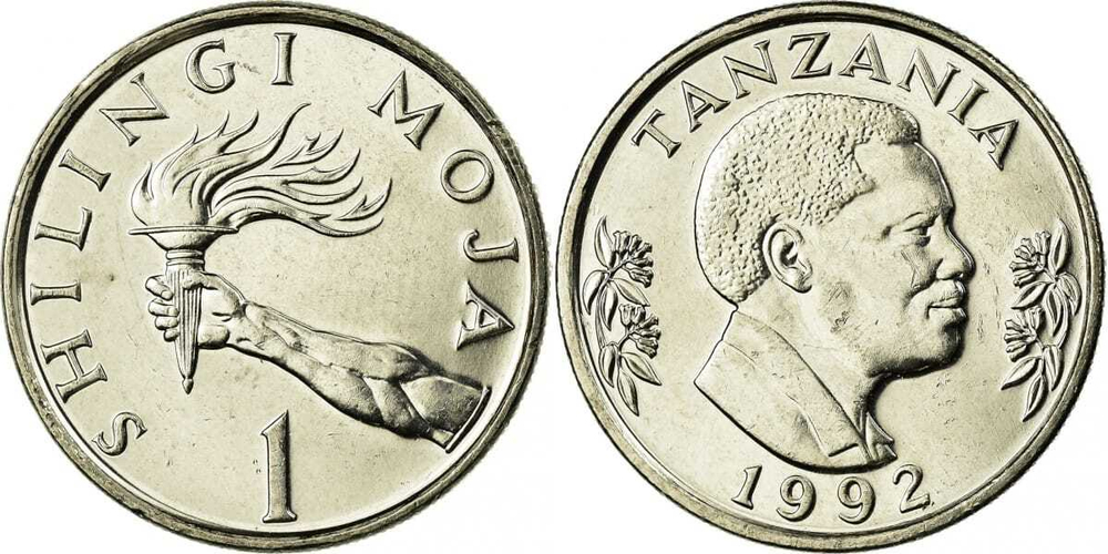 Танзания 1 шиллинг, 1987-1992 aUNC