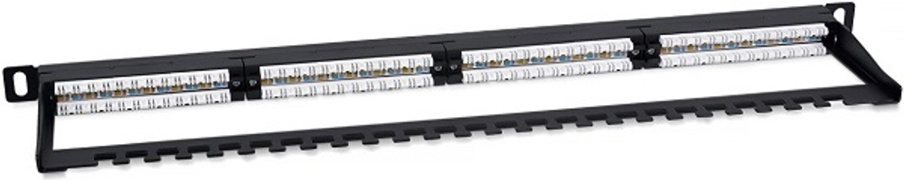 Патч-панель  Cabeus PLHD-24-Cat.5e-Dual-180-0,5U