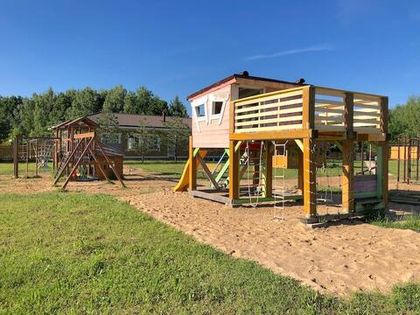 Детский игровой модуль отремонтирован