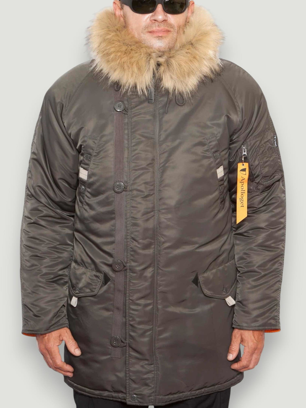 Husky Long 2020 (т.серая - beluga/orange)