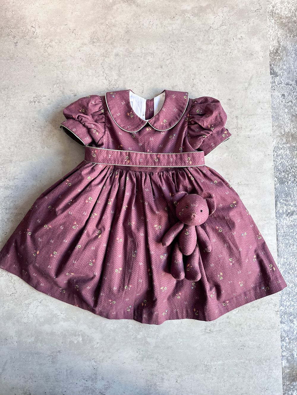 Платье Masa с мишкой, 110