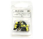 Мормышка "Черт" с подвеской (3мм)