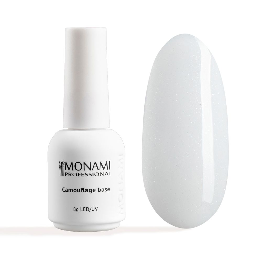 Monami Rubber Base - База камуфлирующая Milk Shine, 8мл