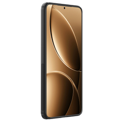 Усиленный чехол черного цвета от Nillkin для Xiaomi Poco F7 Pro и Redmi K80, серия Super Frosted Shield Pro