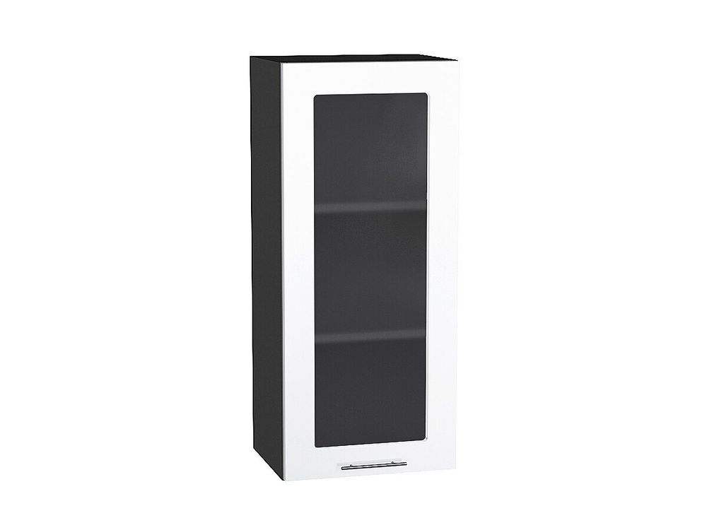 Шкаф верхний с 1-ой остекленной дверцей Валерия-М