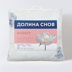 Подушка стеганая 2-х камерная "Файбер" (в ассортименте) 50х70