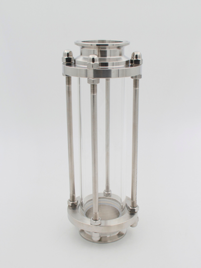 Царга стеклянная под кламп 2, 3, 4 дюйма