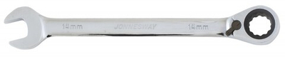 W106114 (W60114) Ключ гаечный комбинированный трещоточный с реверсом, 14 мм
