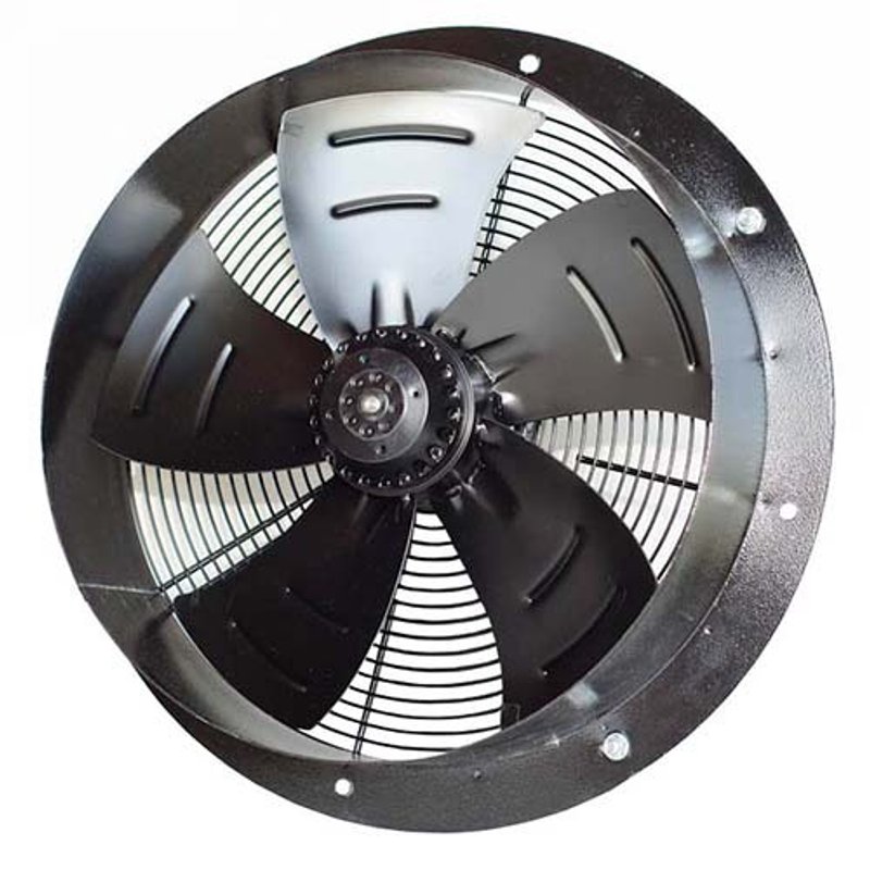 Вентилятор YWF4S-550BR осевой в круглом фланце 7500 м3/час