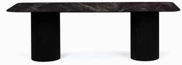 Обеденный стол Elan 230х100 черный керамика