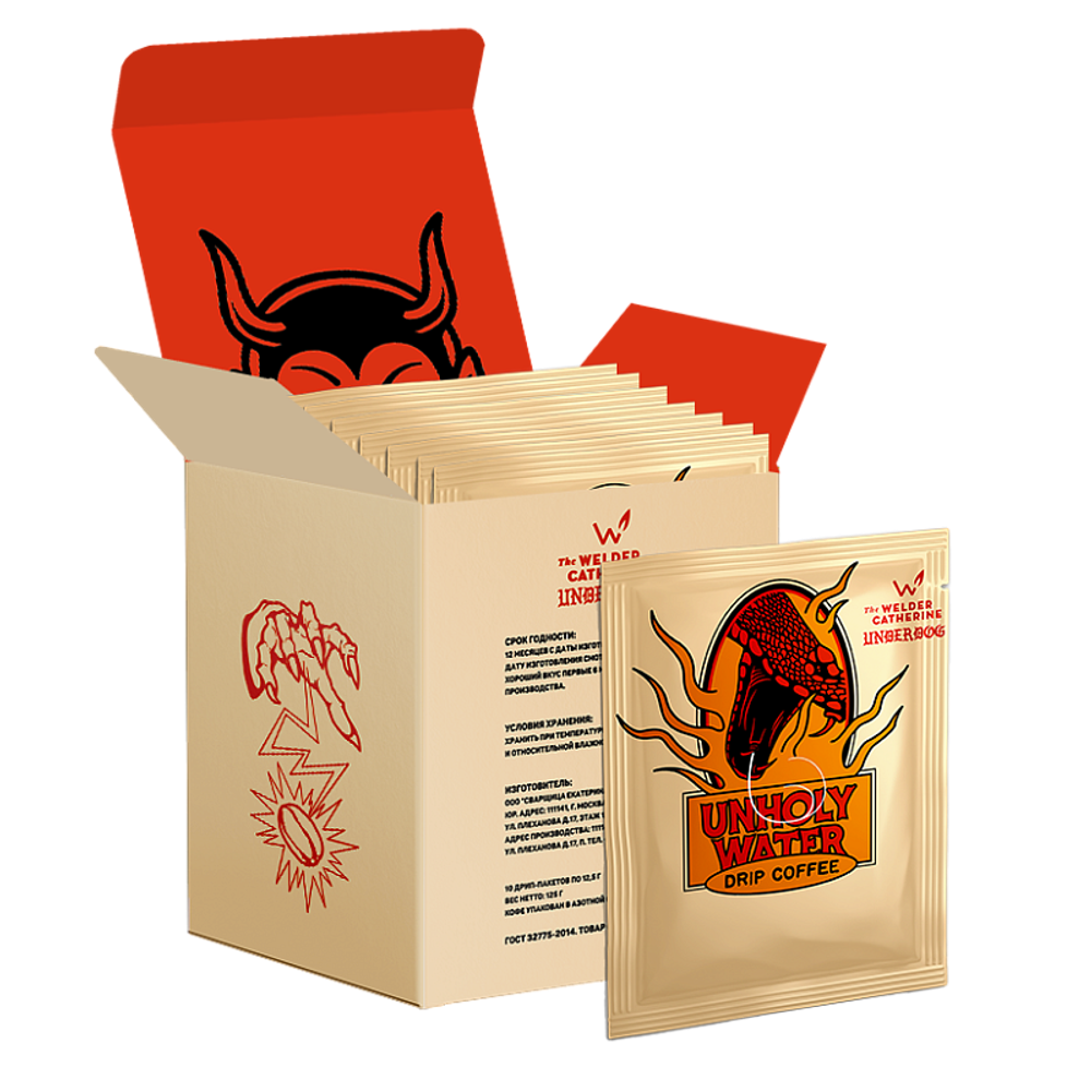 Дрип-пакеты Колумбия Smoky BBQ Underdog, 10 шт
