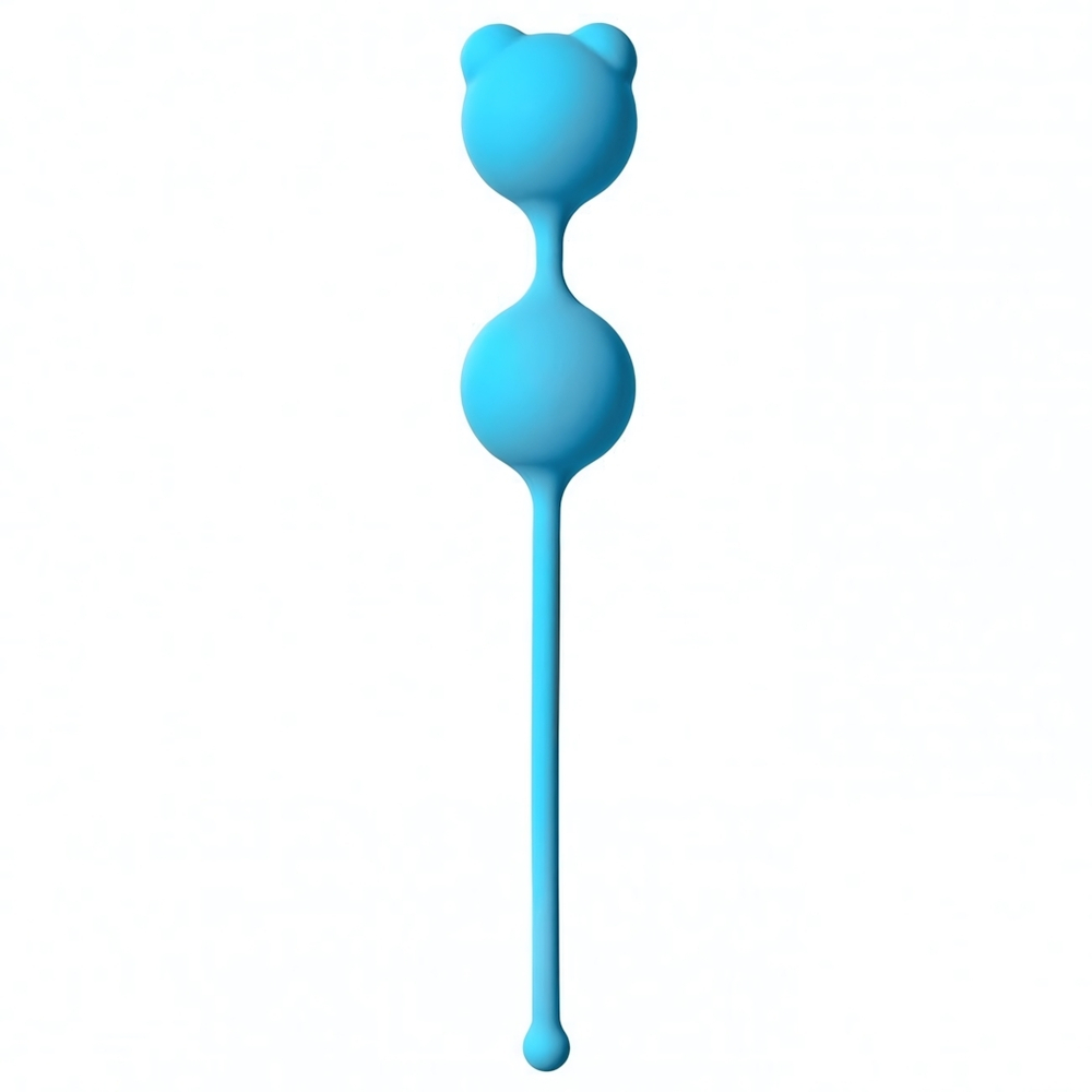 Небольшие шарики в силиконовой оболочке Foxy (голубой ) (Цвет: голубой)