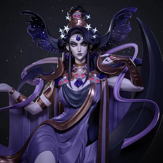 Nyx on the Сrescent Moon - Hades